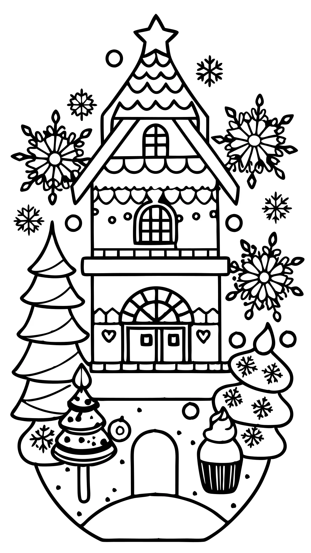 pages à colorier de Noël adultes